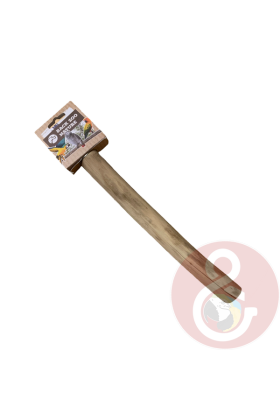 Deze mooie robuuste zitstokken van hard koffiehout, in de vogelwereld ook bekend als Java hout, zijn een must voor in jouw voliere of kooi.