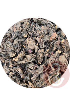 Deze gedroogde Hibiscus bloemen worden over het algemeen aangeboden als thee. Hibiscus is een bron van anti-oxidanten en vitamine C. De vitamine C zorgt ervoor dat het immuunsysteem een boost krijgt. Het helpt tevens de bloeddruk te verlagen.