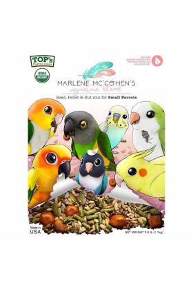 YouTube-sensatie Marlene Mc'Cohen's bekroonde Signature Blend is een unieke combinatie van USDA Organic Certified-pellets, zaden en noten. Het resultaat is een gezonde, voedzame mix om jouw vogel elke dag te voeren.