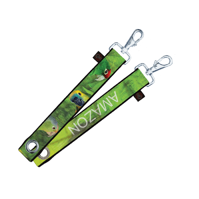 Stoere XL Sleutelhanger / Tassenhanger - Amazon #amazon #amazone #sleutelhanger #keychain #papegaai #parrot #goededoelen #sturdy